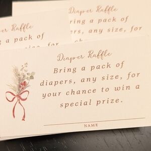 Baby Shower Supplies